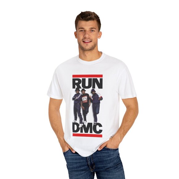 Run Dmc - Old School Hip Hop - T-Shirt - Picture 2 of 4